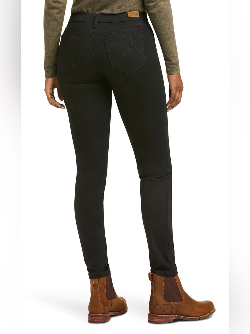 Ariat Perfect Rise Skinny Jeans in black 28"W x 30" inseam women's